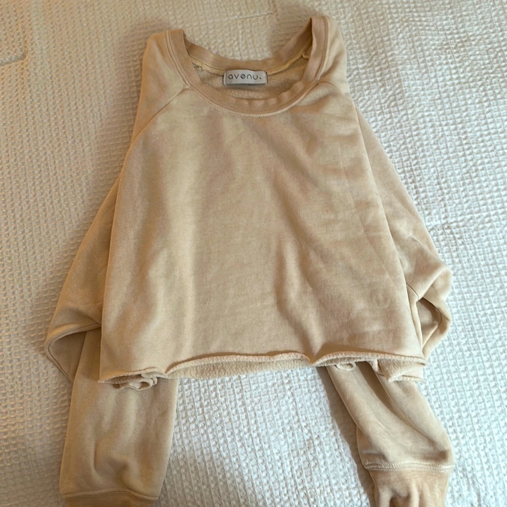 Crop top pajama top